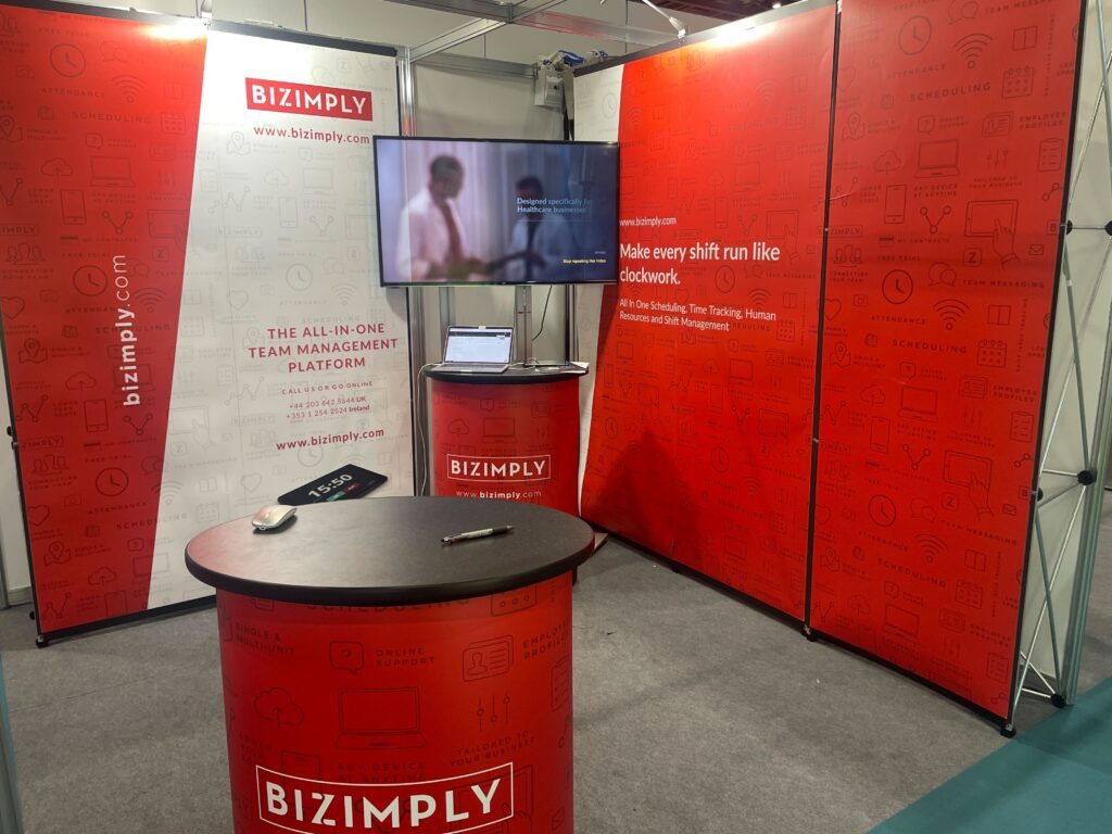 trade show stand