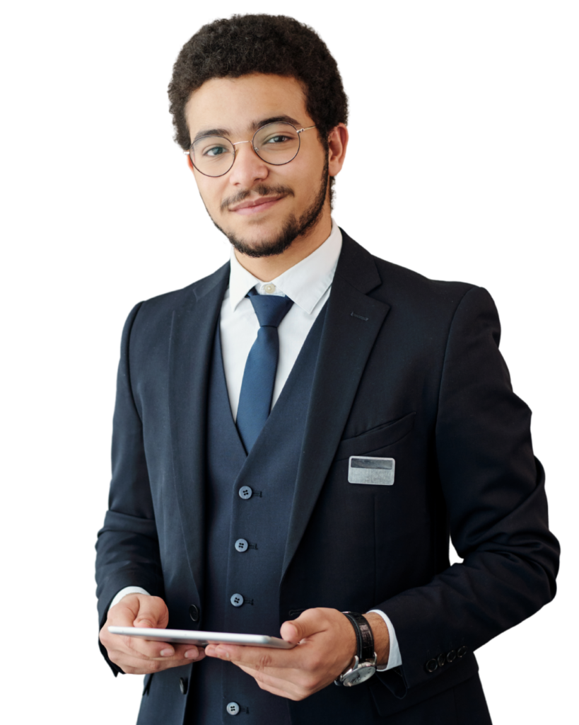 man in a suit