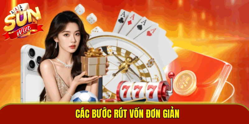 Các bước rút vốn đơn giản